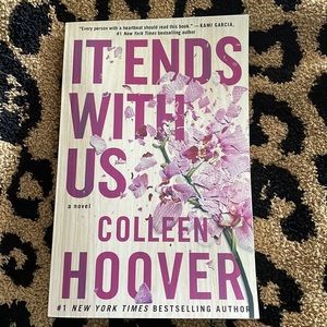 It Ends With Us paperback book